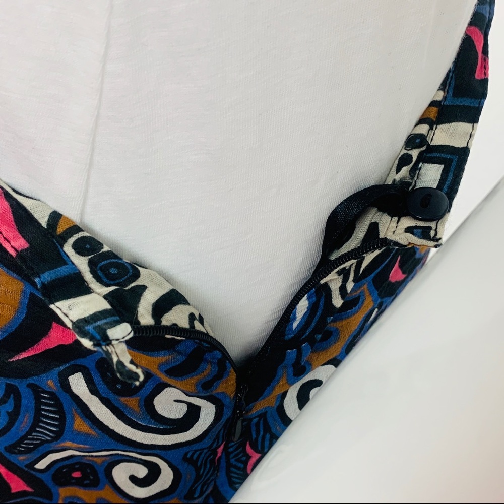 Biographie / Ruffled Blue Cream Pink  Patterned - Picture 6 of 8